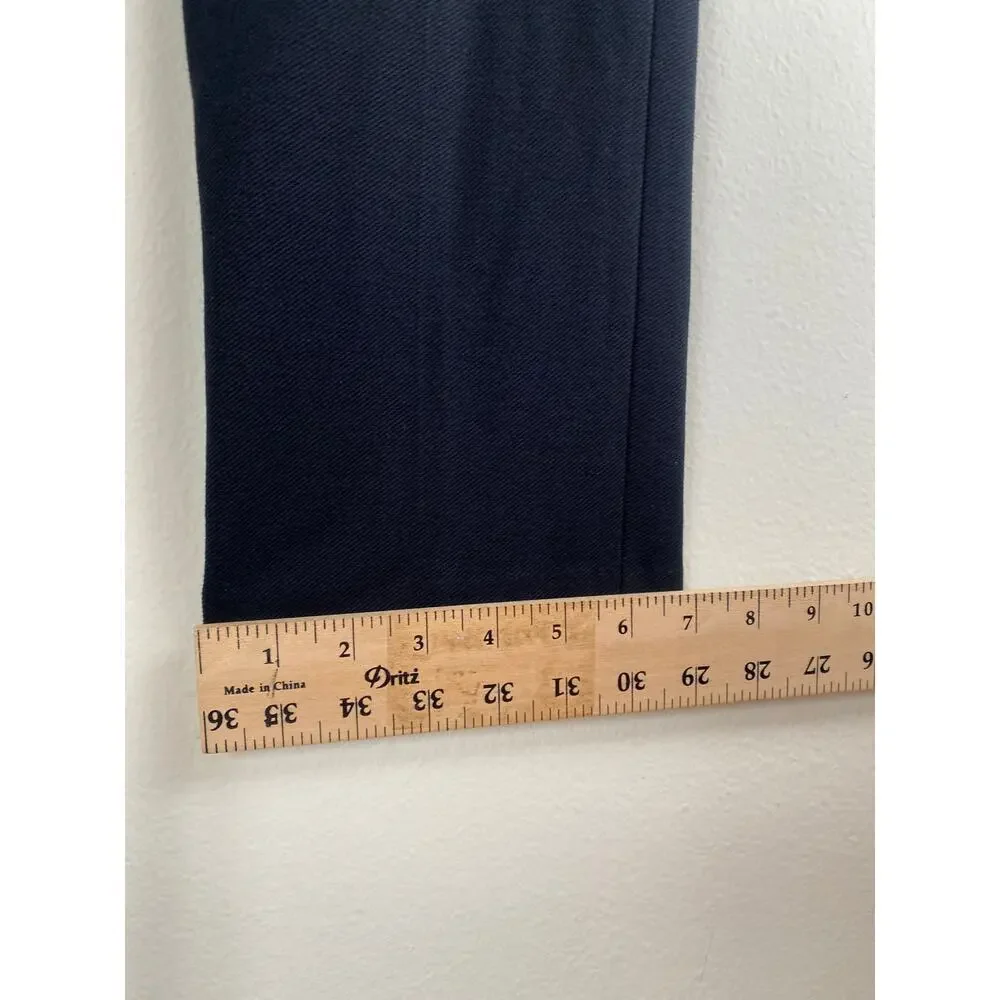 J.Crew Going Out Slim Pant Stretch Twill Black Size 8 NWT